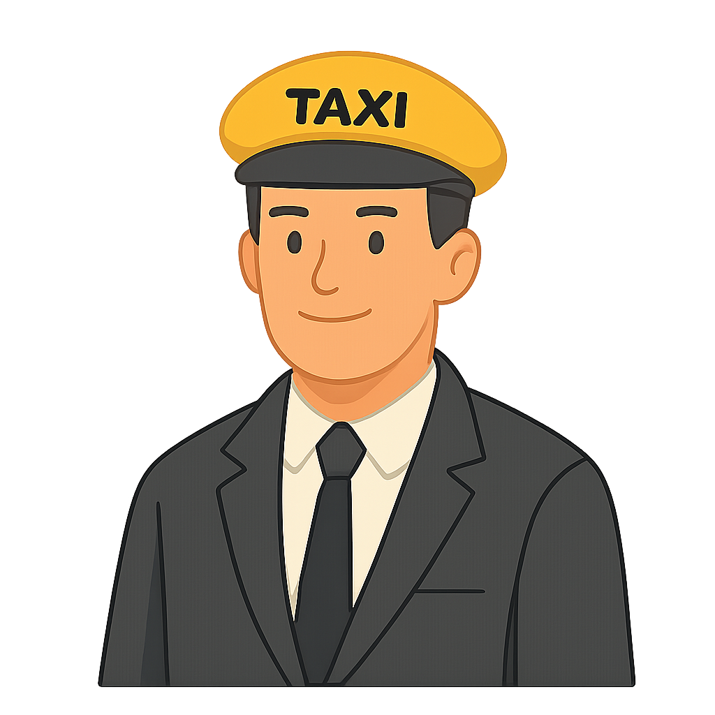 Taxifahrer von Taxi Waheed Zwickau – persönlicher Service seit 2021