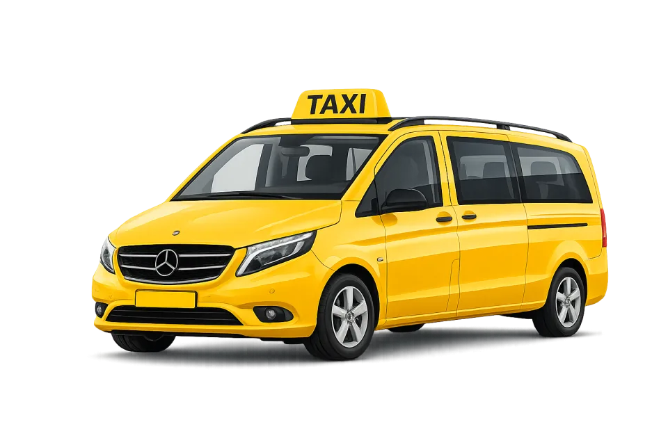 Großraumtaxi Zwickau für bis zu 8 Personen